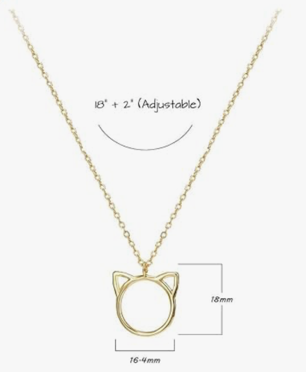 Necklace Cat Head